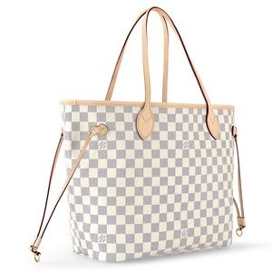 Louis Vuitton Neverfull MM Tote - Rose Ballerina - Authentic